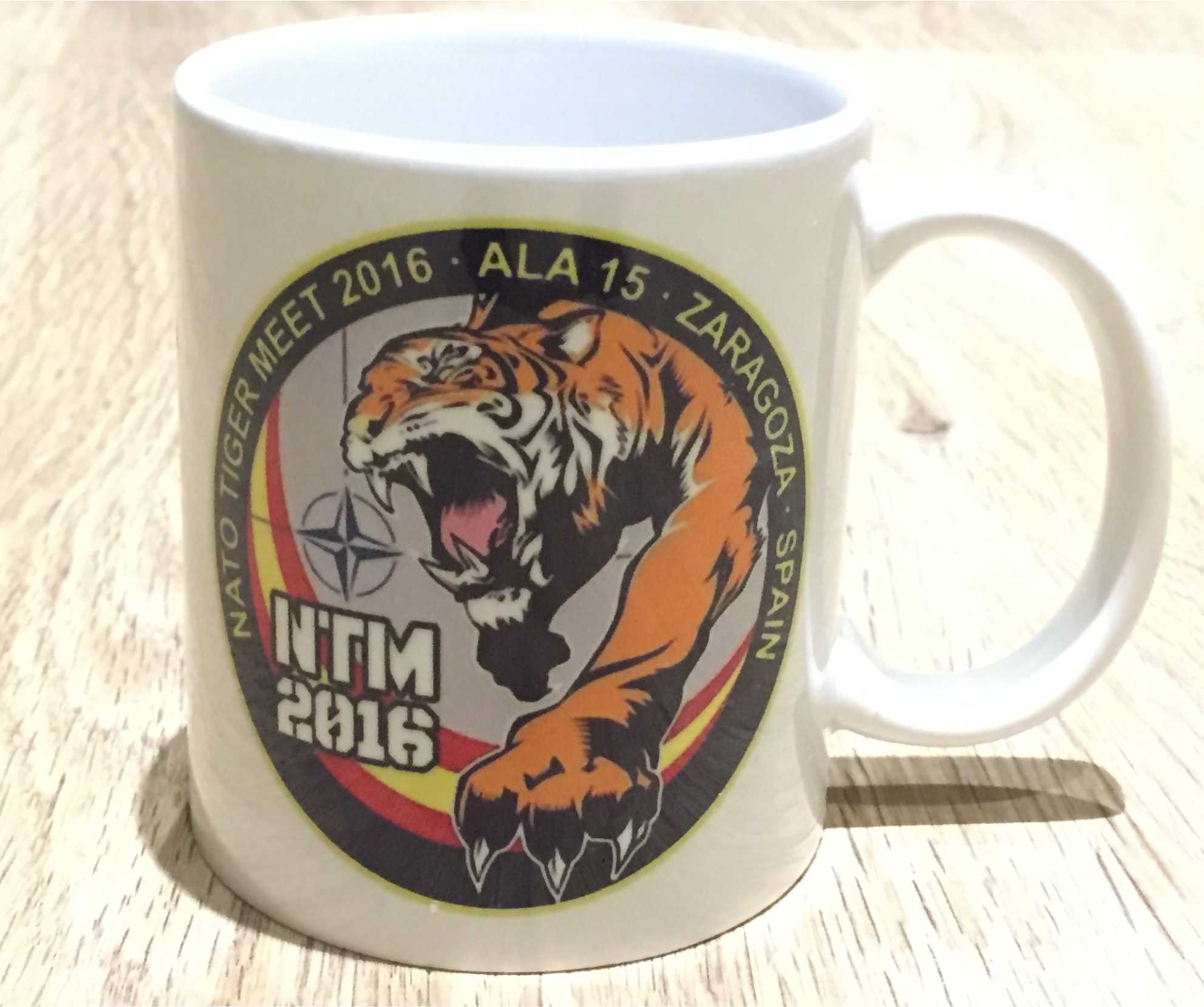 Taza Nato Tiger Meet 2016 Base Aérea de Zaragoza Ala 15